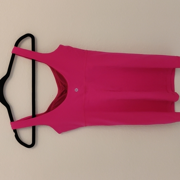 Lululemon bright pink tank top size 6 - Picture 3 of 4